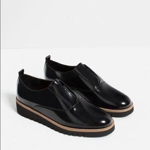 Zara Platform Bluchers